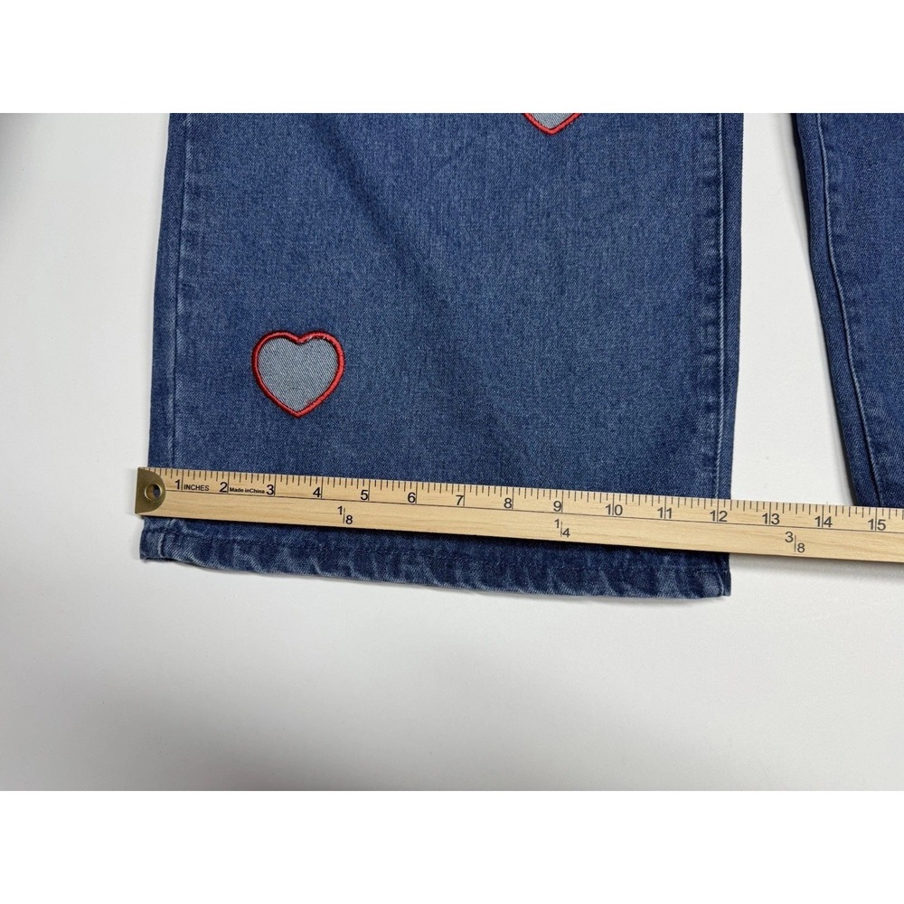 Shiny‎ By Nature Heart Cut Out Jeans 3XL Medium Wash - Picture 6 of 16
